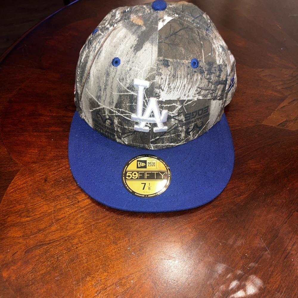 New Era LA Dodgers Woodland and Royal Cap